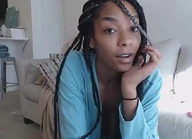 Black teen with fat ass masturbating on cam more on teencamz com