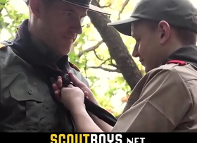 Cute 18yo twink tiny ass fucked hardcore holding tree-scoutboys net