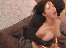 Tellula rose cosplaying wonder woman and getting fucked
