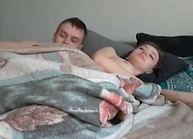 Brother and sister fuck on mom house