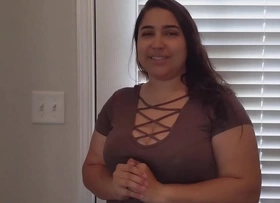 Slutty wife gives jerk off instructions to neighbor when wife is away