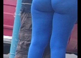 Blue leggins 2